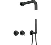 Deante Silia set doccia da incasso con soffione nero NQS_N0XK