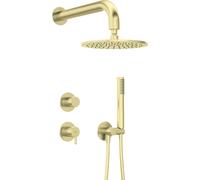 Deante Silia set doccia da incasso con soffione oro NQS_R9YK