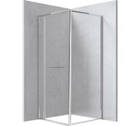 Deante Square box doccia 80x80 cm quadrato cromo lucida/vetro trasparente KQB_0088P