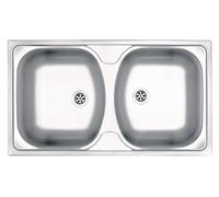 Deante Techno lavello in acciaio 79x44 cm acciaio ZMU_0200