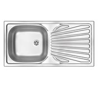 Deante Techno lavello in acciaio 86x43.5 cm acciaio ZMU_011B
