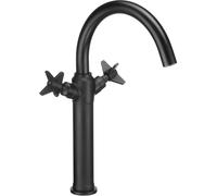 Deante Temisto rubinetto per lavabo verticale nero BQT_N25D