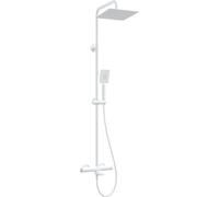 Deante Therm set doccia a parete con termostato con soffione bianco NAC_A1HT