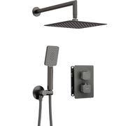 Deante Therm set doccia da incasso con termostato con soffione grafite BXY_ZDECT