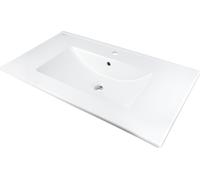 Deante Tubo lavabo 81.5x47 cm rettangolare da mobile bianco CTU_648M