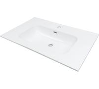 Deante Tubo lavabo 81x46.2 cm rettangolare da incasso bianco CTU_6U8W