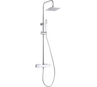 Deante Tubo set doccia a parete con termostato con soffione cromo NLC04ST