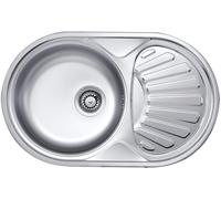 Deante Twist lavello in acciaio 77x48 cm ZEU_311B