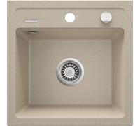 Deante Zorba lavello in granito 44x44 cm beige ZQZ_7103