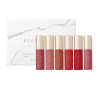 DEAR DAHLIA - Paradise Dream Velvet Lip Mousse Mini 6 Set 6 ml Rosso scuro unisex