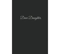 Dear Daughter: 100-Page Blank Lined Journal (Dark Gray)