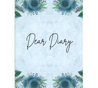 Dear Diary: A Lined Journal for Daily Writing, Thoughts, Feelings, Dreams, Goals and Personal Reflection