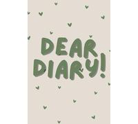Dear Diary: A Minimalist Lined Journal | 120 Pages | 6x9 inches