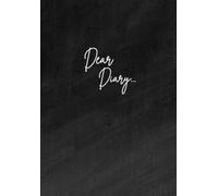 Dear Diary | Beautiful Journal Notebook | A5 Journal Notebook with 242 Pages Lined and with free Space