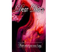 Dear Diary: Hardcover Daily Journal Planner for Men & Women with double spaced ruled pages. 5.5x8.5 inches, 360 pages... Gifts, Leasure, Stress Releif, Personal Writing