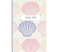 Dear God: God is Love Journal | Seashell Notebook for Women and Teens Girls for special time to connect with God