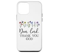 Dear Lord Thank You God Quote Jesus Bible Verse Christian Custodia per iPhone 12 mini