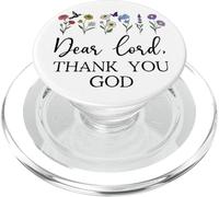 Dear Lord Thank You God Quote Jesus Bible Verse Christian PopSockets PopGrip per MagSafe