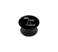 Dear Market One Pump Please I'll Behave Funny Trading Design PopSockets PopGrip Adesivo