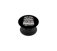 Dear Math I'm Not A Therapist Solve Your Own Problems PopSockets PopGrip Adesivo