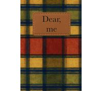 Dear Me: A Classic 6.14 × 9.21 Hardcover Journal | Storybook Painterly Plaid | 200 Cream-Lined Pages for Reflection, Writing, and Quiet Moments