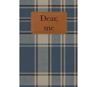 Dear Me: A Classic 6.14 x 9.21 | Blue & Cream Knit | Hardcover Journal with 200 Cream-Lined Pages - for reflection, writing, and everyday thoughts