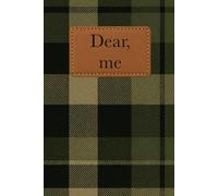Dear Me: A Classic 6.14 x 9.21 | Camo-inspired Green Knit| Hardcover Journal with 200 Cream-Lined Pages - for thoughts, reflection, and self-growth