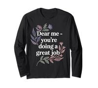 Dear Me You're Doing A Great Job Self-Talk Reminder - Maglia a Manica