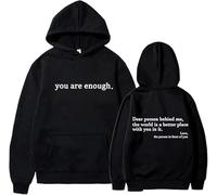 Dear Person Behind Me Hoodie Sweatshirt, You Are Enough Hoodie Sweatshirt, To The Person Behind Me Hoodie (13,3XL)