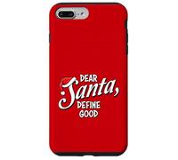 Dear Santa Define Define Buon Divertente Design Natalizio Custodia per iPhone 7 Plus/8 Plus