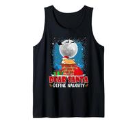 Dear Santa Define Naughty Shiba Inu Dog Sleep Christmas Canotta