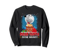 Dear Santa Define Naughty Shiba Inu Dog Sleep Christmas Felpa