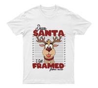 Dear Santa I Got T-Shirt Unisex Regalo Foresta Retrò Stagionale Divertente...