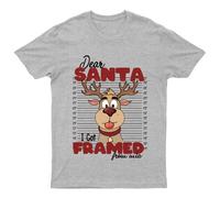 Dear Santa I Got T-Shirt Unisex Regalo Retrò Divertente Donna Vintage...