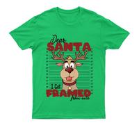 Dear Santa I Got T-Shirt Unisex Regalo Retrò Divertente Donna Vintage...