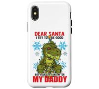 Dear Santa I tried to be good but I take after my Daddy Custodia per iPhone X/XS