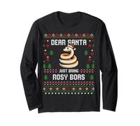 Dear Santa Rosy Boa Brutto Maglione Natale Serpente Pet Maglia a Manica