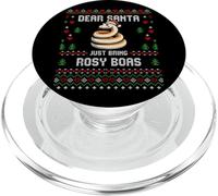 Dear Santa Rosy Boa Brutto Maglione Natale Serpente Pet PopSockets PopGrip per MagSafe