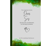 Dear Sis, Für die beste Schwester der Welt: 150 Sprüche und Gedanken für die beste Schwester, Geschenkbuch, green