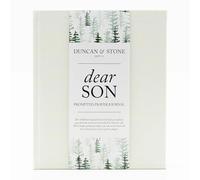Dear Son: A Prompted Prayer Journal & Childhood Keepsake Baby Memory Book