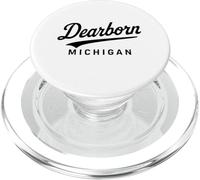 Dearborn Michigan 313 Contea di Wayne Detroit Allen Park Melvin PopSockets PopGrip per MagSafe