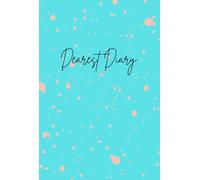 Dearest Diary: A Full Color One Year Diary, 366 Lined Pages, 6.25 x 9.25 Inches (370 Pages Total)