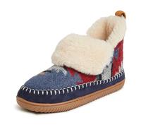 Dearfoams Alpine By Women's Moritz Indoor/Outdoor Bootie, Pantofole Donna, Colore: Blu Navy, 39 EU