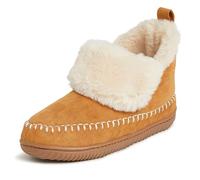 Dearfoams Alpine By Women's Moritz Indoor/Outdoor Bootie, Pantofole Donna, Whisky, Small