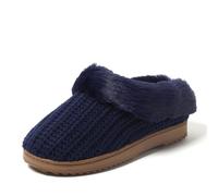 Dearfoams Hannah Chenille Knit Clog PantofoleDonna