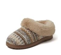 Dearfoams Hannah Chenille Knit Clog PantofoleDonna