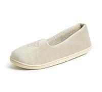Dearfoams Memory Foam Washable Indoor Rebecca Closed Back With Wide Widths Slippers PantofoleDonna