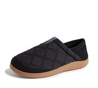 Dearfoams River Nylon Closed Back Indoor/Outdoor Memory Foam Energy Return Slipper, Ciabatte Uomo, Nero, Small