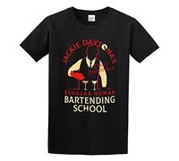 DearIrean Regular Human Bartending School Unisex 100% Cotton Short-Sleeve T-Shirts Black S