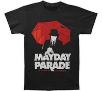 DearIrean Twwer Mayday Parade Men's A Lesson in Romantics Umbrella Man T-Shirt Black S